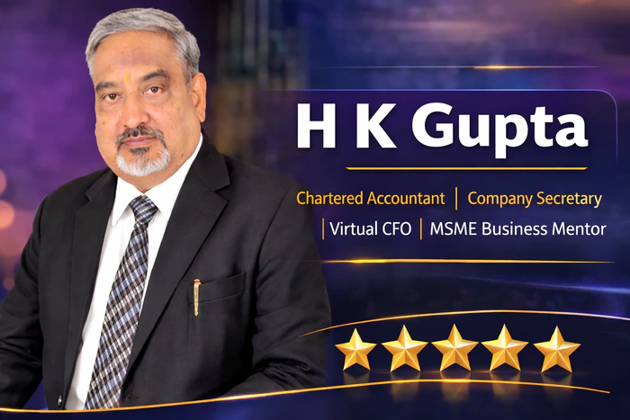 H K Gupta, Co-Founder of GRO-MSME