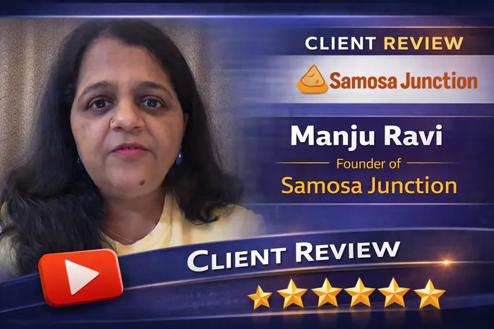 Manju Ravi, Founder of Samosa Junction