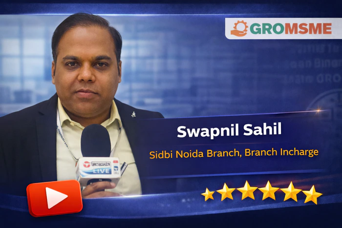 Swapnil Sahil, SIDBI Noida Branch In-Charge